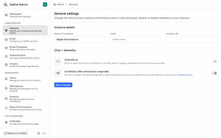 Instance identity