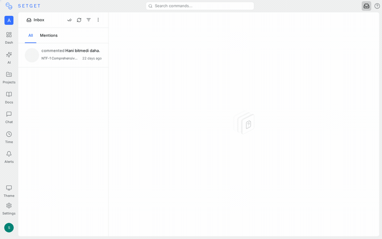 Accessing the Notification Center