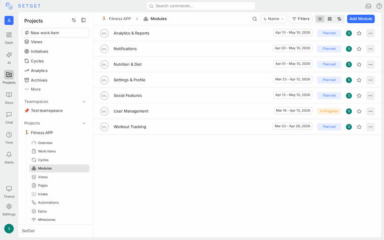Create a module